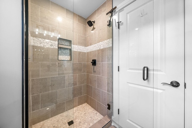179 Deer Path Ct, Smithville, TN 37166 - bathroom featuring a stall shower