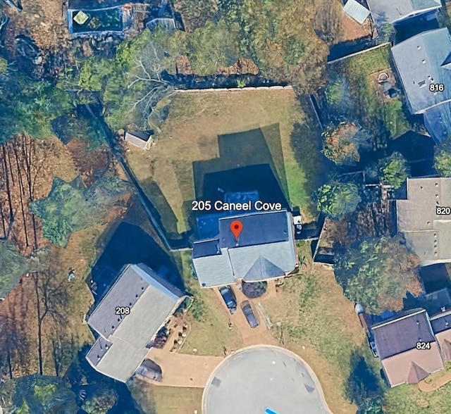 205 Caneel Cv, Hermitage, TN 37076 - aerial overview of property's location