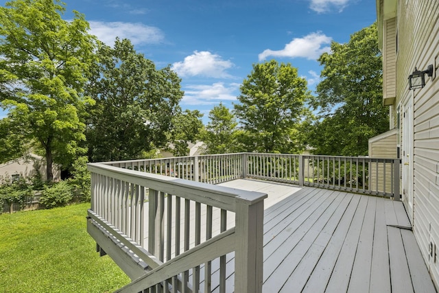205 Caneel Cv, Hermitage, TN 37076 - wooden terrace with a yard