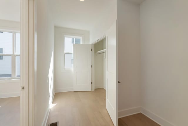 621 Live Life Ln, Nashville, TN 37207 - hall with light wood-type flooring and baseboards
