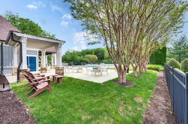 8825 Caswick Ct, Nolensville, TN 37135 - view of yard with a community pool and a patio