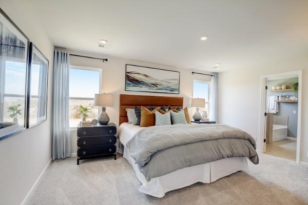 280 Subban Ct, Lebanon, TN 37087 - bedroom featuring light colored carpet, multiple windows, and baseboards
