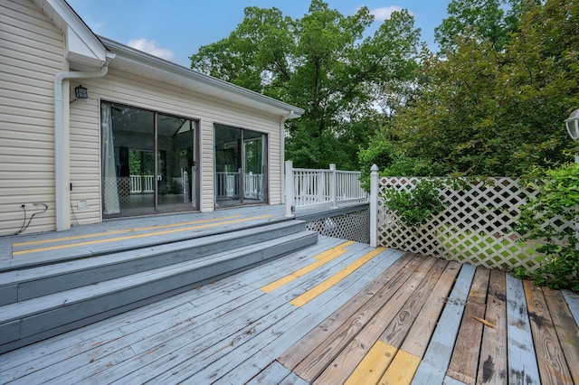 115 Pin Oaks Ln, Hohenwald, TN 38462 - view of deck