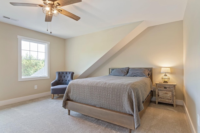 2825 Oregon Rd, Milton, TN 37118 - bedroom with carpet floors, baseboards, and a ceiling fan