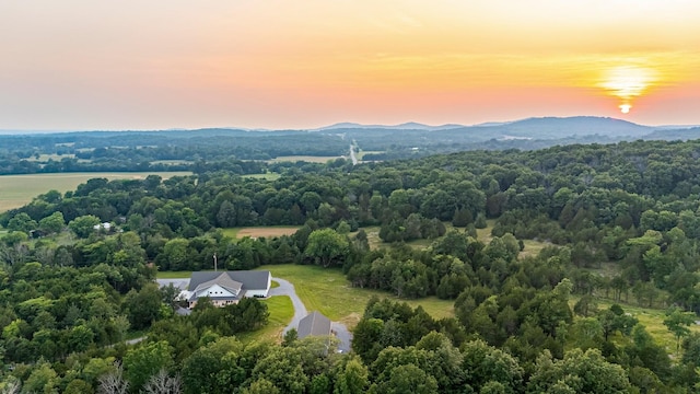 2825 Oregon Rd, Milton, TN 37118 - aerial view of property and surrounding area featuring a forest