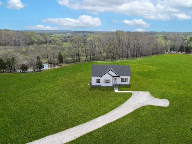 1502 Rock Springs Rd, Cumberland Furnace, TN 37051 - view of subject property with a heavily wooded area