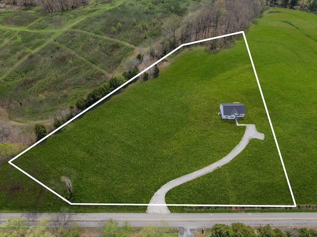 1502 Rock Springs Rd, Cumberland Furnace, TN 37051 - view of property location featuring property boundaries highlighted