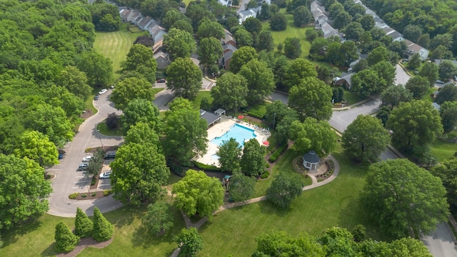 3164 Winberry Dr, Franklin, TN 37064 - drone / aerial view of a pool area