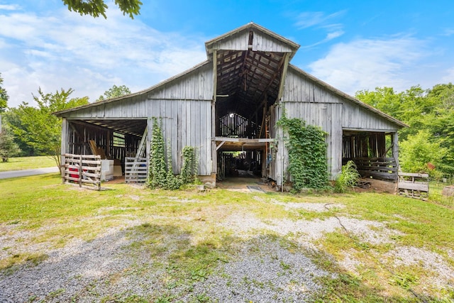 379 Gunson Ridge Rd, Cumberland City, TN 37050 - view of barn