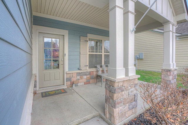5846 Enclave Dr, Murfreesboro, TN 37128 - entrance to property with a porch
