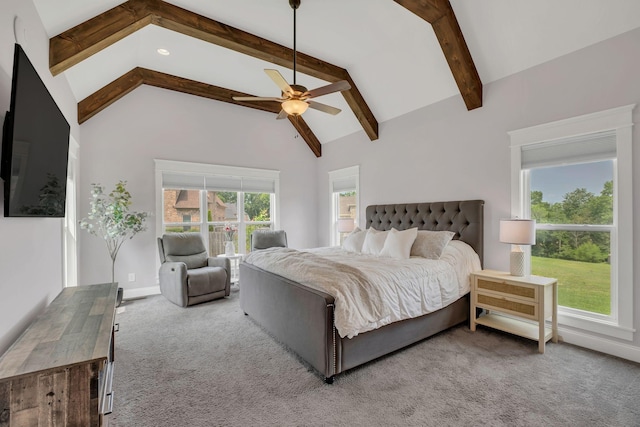2732 Cherrydale Dr, Lebanon, TN 37087 - carpeted bedroom with a ceiling fan