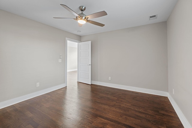 1512 Dr D B Todd Jr Blvd, Nashville, TN 37208 - empty room featuring ceiling fan, baseboards, and wood finished floors