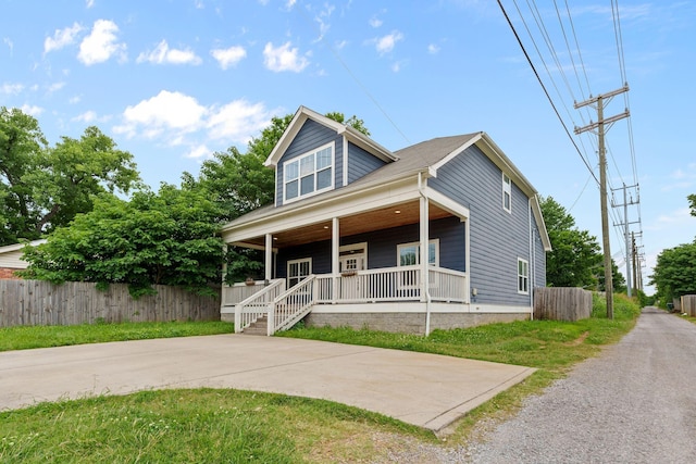 1512 Dr D B Todd Jr Blvd, Nashville, TN 37208 - view of front of house with covered porch and driveway