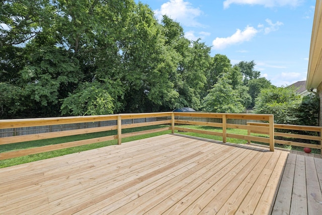 2118 Winthorne Ln, Murfreesboro, TN 37129 - view of wooden deck
