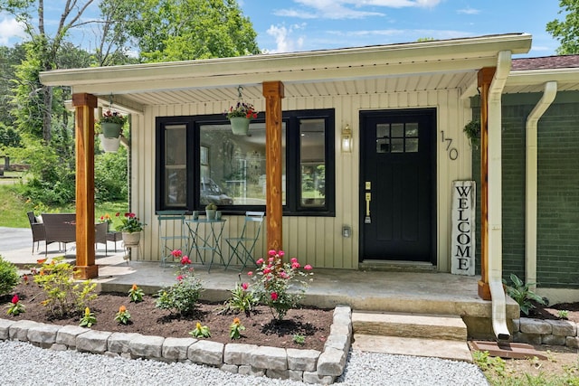 170 Old Carters Creek Pike, Franklin, TN 37064 - doorway to property with a porch