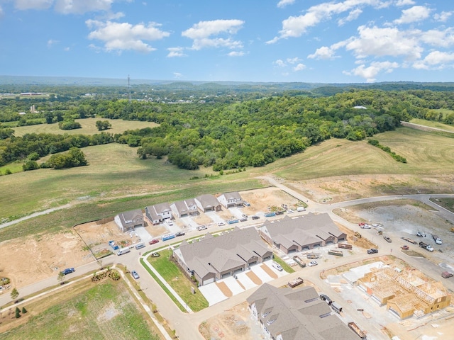 1079 Wrights Mill Rd Unit H8, Spring Hill, TN 37174 - aerial view of residential area with a heavily wooded area