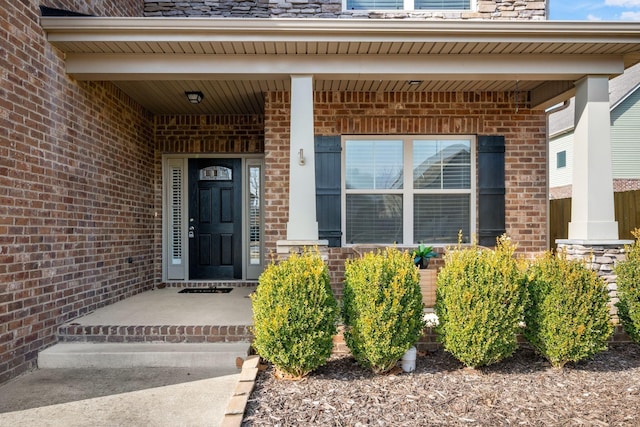 7504 Beechnut Way, Fairview, TN 37062 - view of exterior entry with brick siding