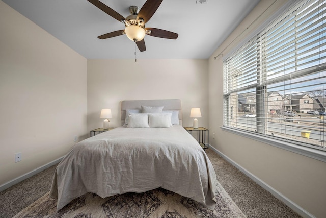 7504 Beechnut Way, Fairview, TN 37062 - carpeted bedroom with baseboards and a ceiling fan