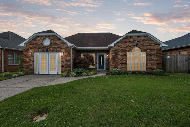 306 S Cameron Ct, Hermitage, TN 37076 - view of front of house featuring brick siding and a shingled roof