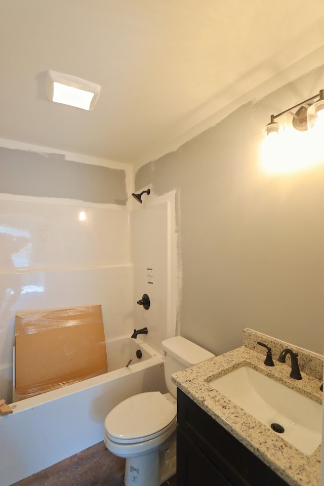174 Dale St, Red Boiling Springs, TN 37150 - full bath with toilet, shower / tub combination, and vanity