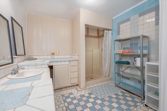 1791 Deer Creek Rd, Linden, TN 37096 - full bath featuring vanity and a stall shower