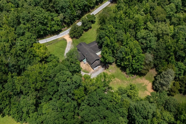 1791 Deer Creek Rd, Linden, TN 37096 - aerial overview of property's location featuring a heavily wooded area