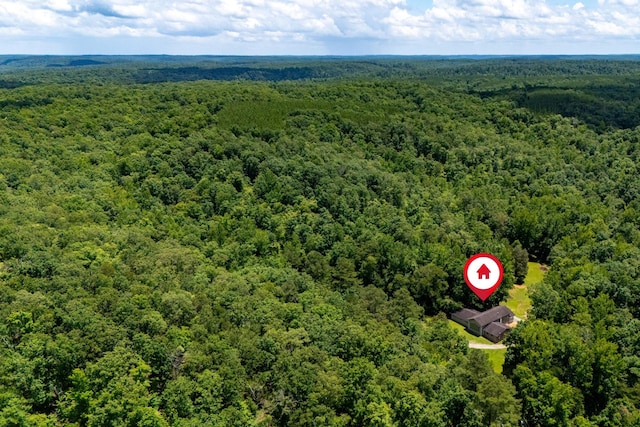 1791 Deer Creek Rd, Linden, TN 37096 - aerial view of a heavily wooded area