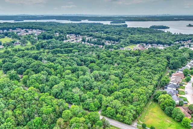 5544 S New Hope Rd, Hermitage, TN 37076 - bird's eye view of a large body of water and a forest