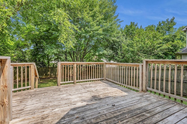 4008 Amber Way, Spring Hill, TN 37174 - wooden deck featuring a fenced backyard