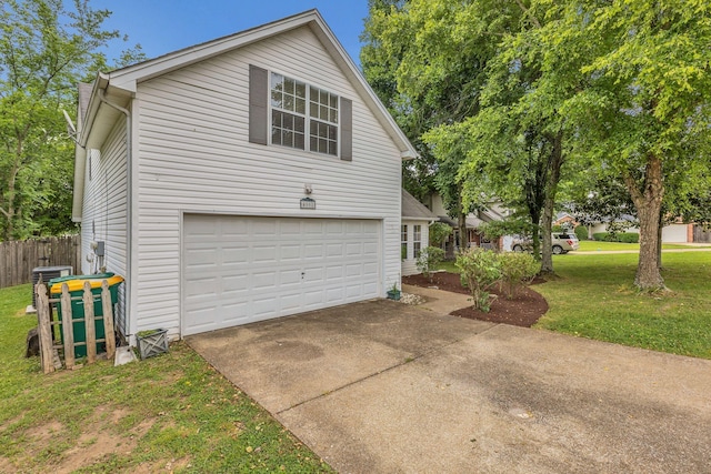 4008 Amber Way, Spring Hill, TN 37174 - view of home's exterior featuring an attached garage and driveway