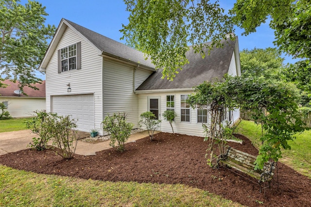 4008 Amber Way, Spring Hill, TN 37174 - view of front of home featuring a shingled roof, a garage, and concrete driveway