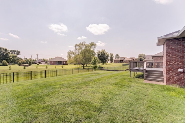 177 Hedgeway Ct, Gallatin, TN 37066 - view of yard with a deck