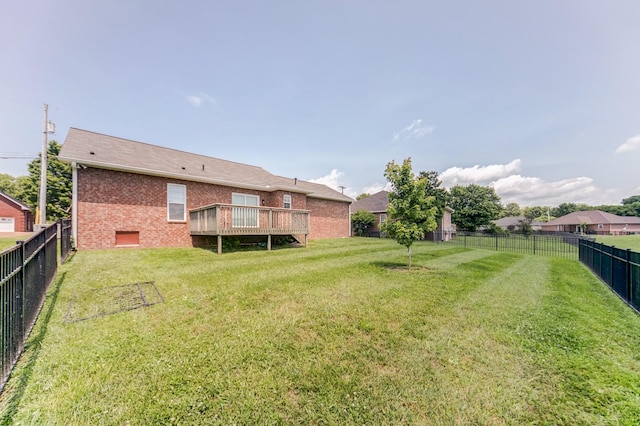177 Hedgeway Ct, Gallatin, TN 37066 - view of yard with a deck