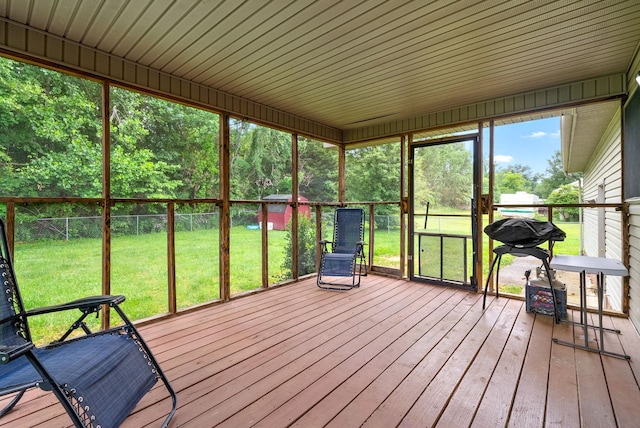 332 Meadowbrook Dr, Cadiz, KY 42211 - view of unfurnished sunroom