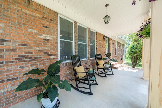 2250 Hamburg Rd, Michie, TN 38357 - view of covered porch