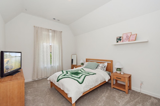 2019 Farm St, Mount Juliet, TN 37122 - carpeted bedroom featuring vaulted ceiling