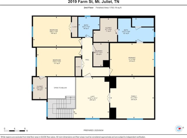 2019 Farm St, Mount Juliet, TN 37122 - view of floor plan / room layout