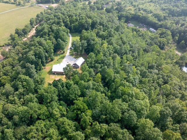 5660 Bold Springs Rd, Mc Ewen, TN 37101 - aerial view of a heavily wooded area