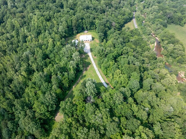 5660 Bold Springs Rd, Mc Ewen, TN 37101 - aerial overview of property's location featuring a heavily wooded area