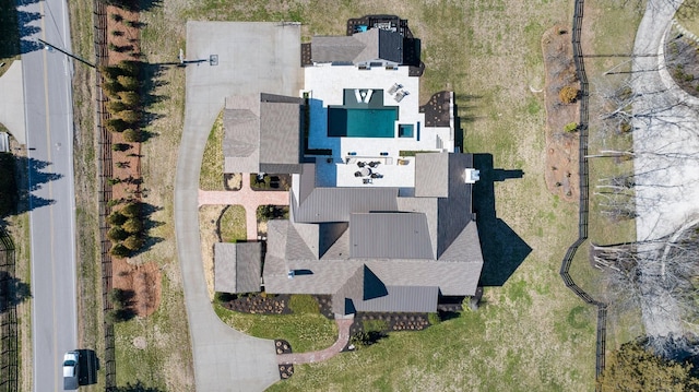 6115 Hillsboro Pike, Nashville, TN 37215 - aerial view of property and surrounding area with a pool