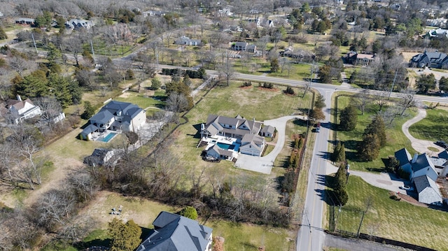 6115 Hillsboro Pike, Nashville, TN 37215 - aerial view of property and surrounding area with nearby suburban area