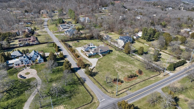 6115 Hillsboro Pike, Nashville, TN 37215 - aerial view of property and surrounding area with nearby suburban area