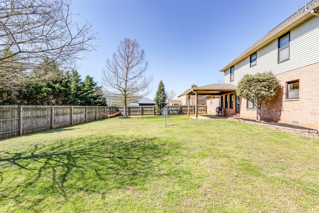 1410 Wall St, Murfreesboro, TN 37130 - view of yard featuring a patio area