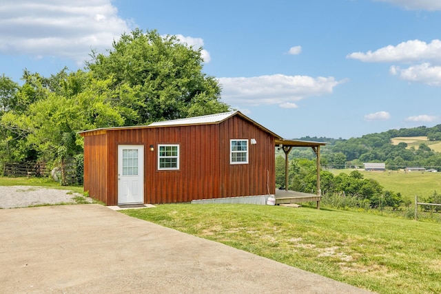 2797 Lewis Rd, Santa Fe, TN 38482 - view of outbuilding