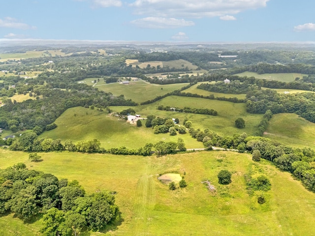 2797 Lewis Rd, Santa Fe, TN 38482 - aerial view of property and surrounding area featuring rural landscape