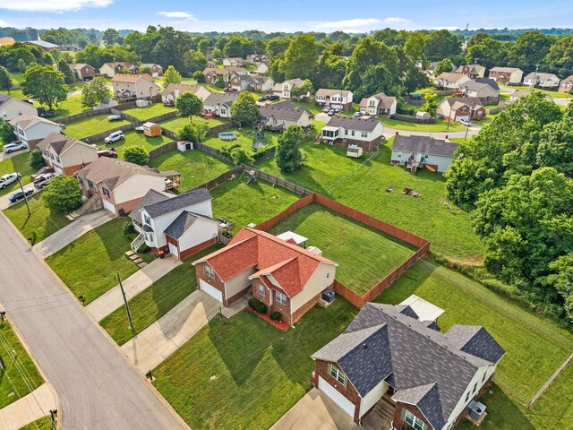 3129 Brook Hill Dr, Clarksville, TN 37042 - aerial perspective of suburban area