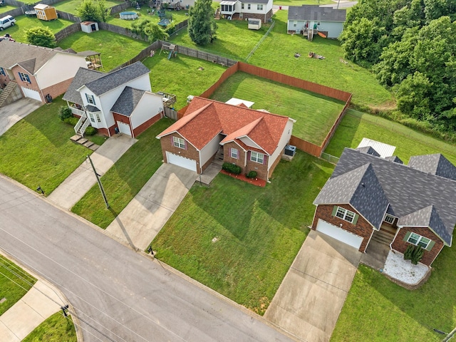 3129 Brook Hill Dr, Clarksville, TN 37042 - aerial perspective of suburban area