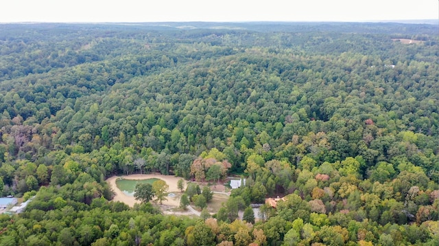 841 Mccord Hollow Rd, Hohenwald, TN 38462 - aerial view of a heavily wooded area