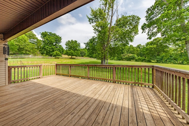 2034 Glencoe Rd, Culleoka, TN 38451 - wooden deck featuring view of scattered trees