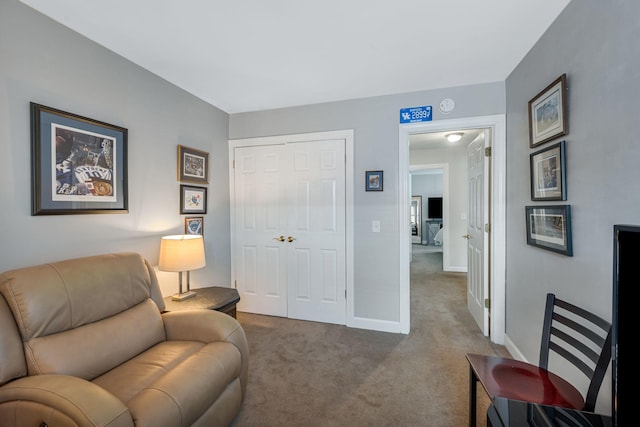 5025 Hillsboro Pike Unit 1A, Nashville, TN 37215 - sitting room with carpet and baseboards